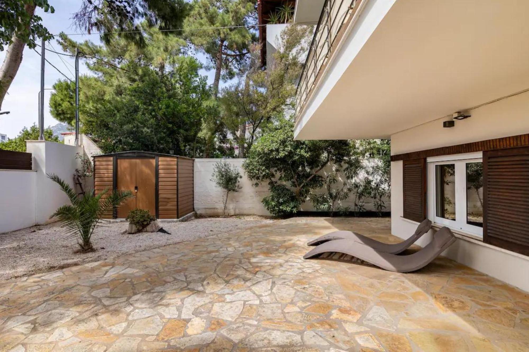 Rafia Loft Loutraki, Garden & Pool Table - Beach Eksteriør bilde