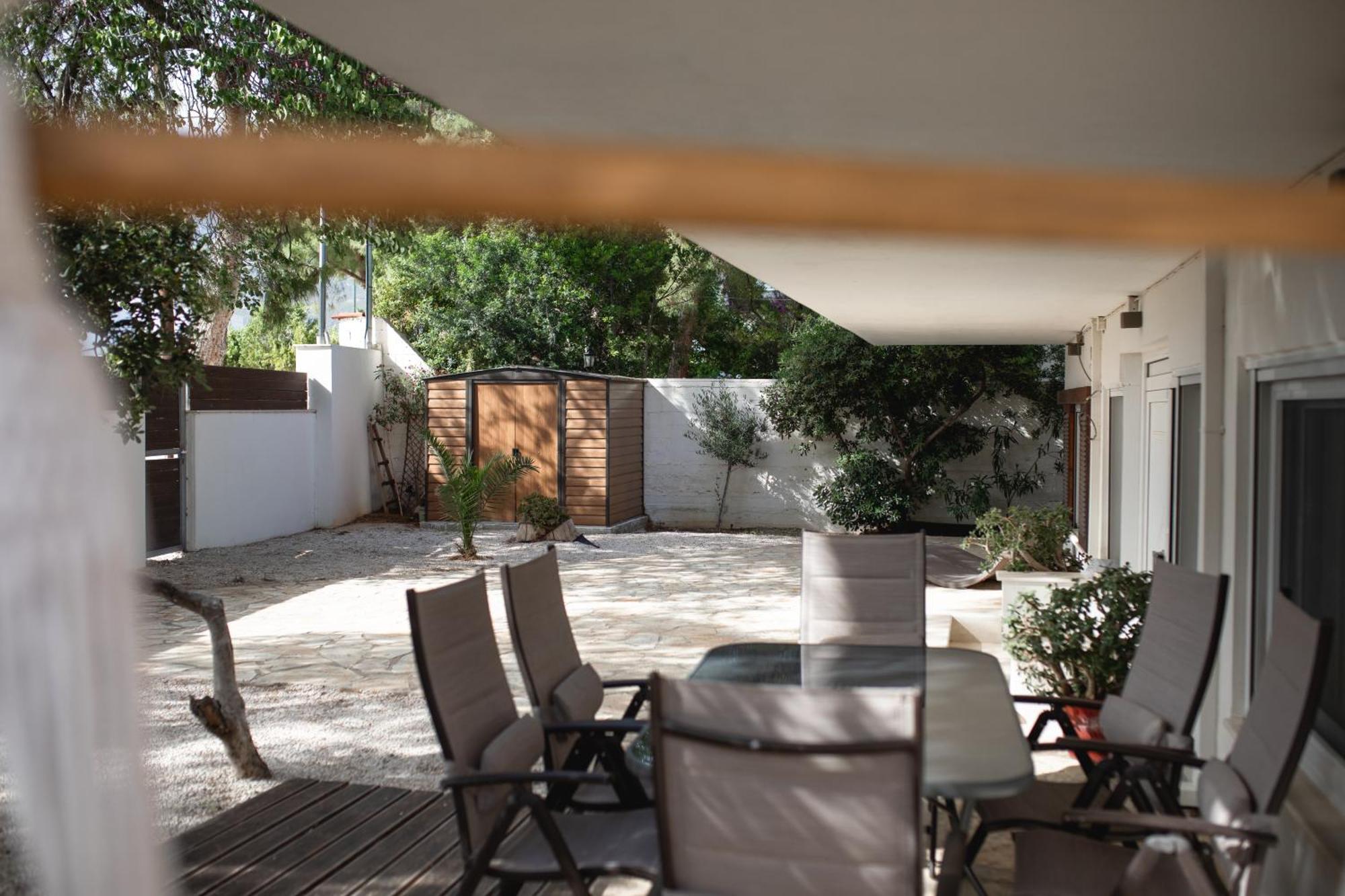 Rafia Loft Loutraki, Garden & Pool Table - Beach Eksteriør bilde